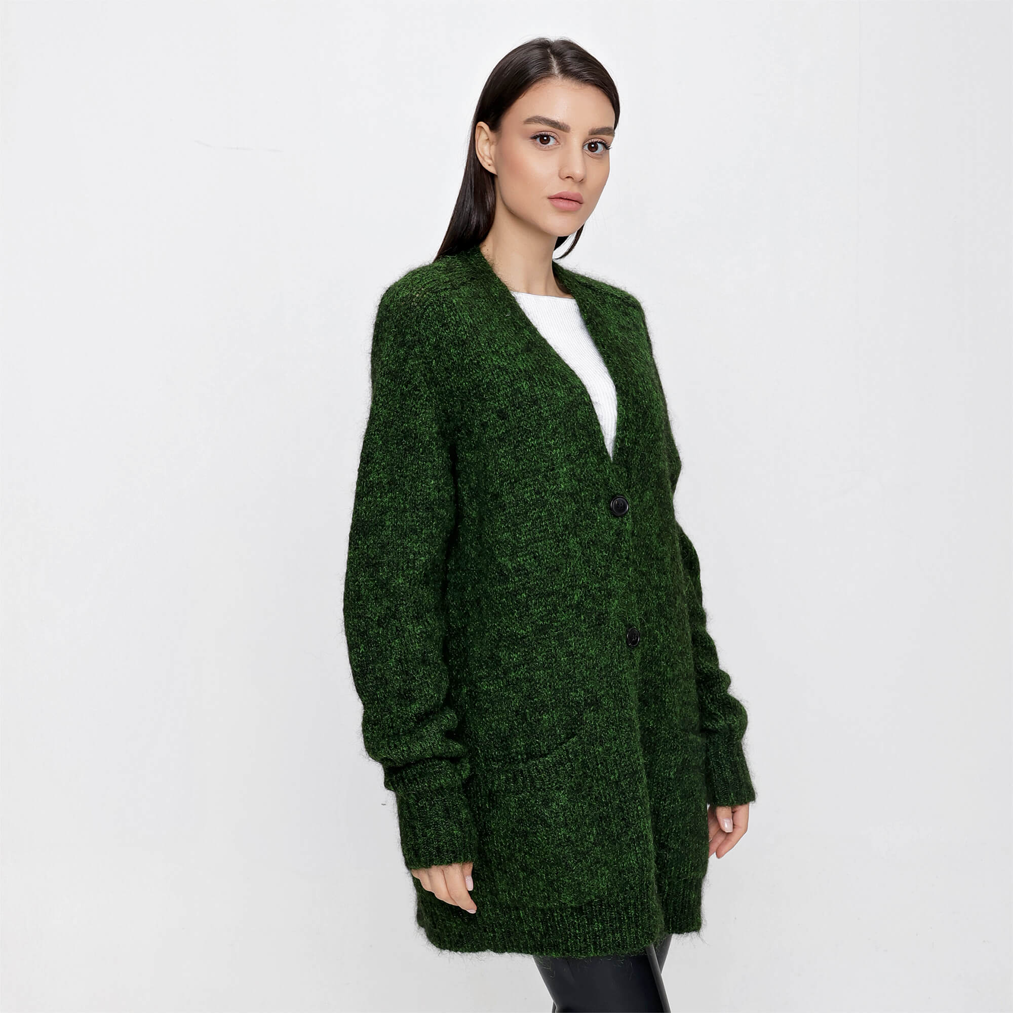 Isabel Marant - Green Mohair Cardigan